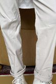 Made in Italy Luxury Smooth Magic Trouser Stone 